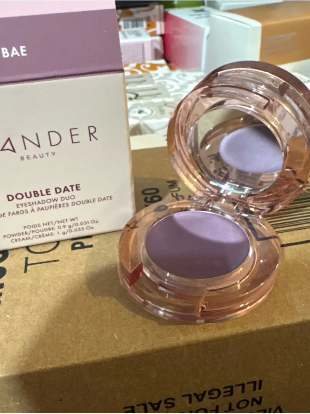 Wander Beauty Double Date Eyeshadow Duo — Pink & Mauve